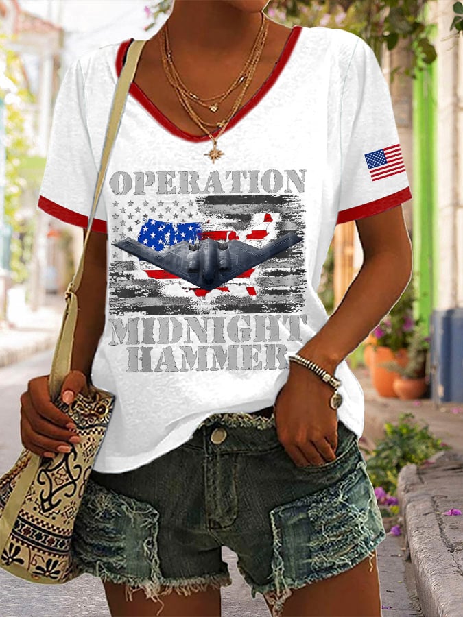 Women's Operation Midnight Hammer Short-sleeved T-shirt