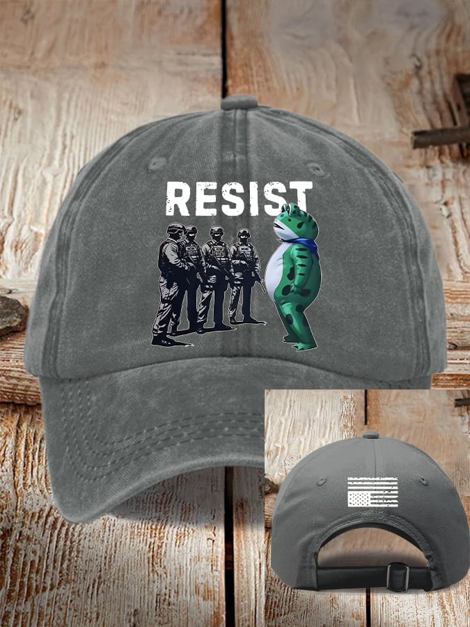 Unisex Retro Resist Frog Hat
