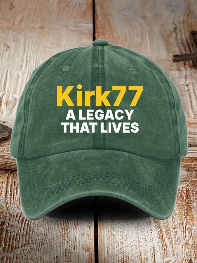 Retro A Legacy That Lives Print Baseball Cap