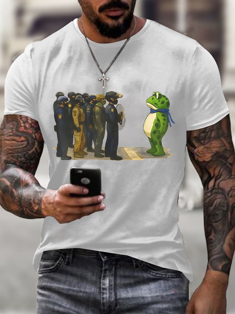 Men's FDT Resist Print short-sleeved T-shirt