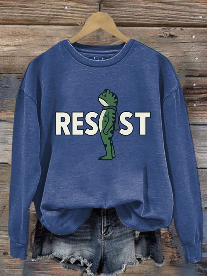 Women's FDT Print Casual Sweatshirt