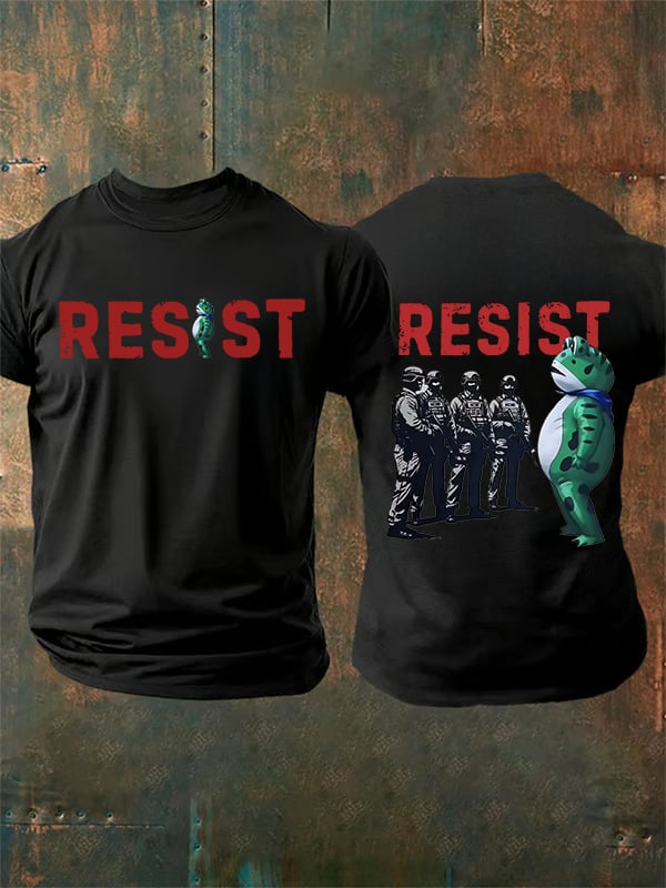 Men's Portland Frog Resist Print T-shirt