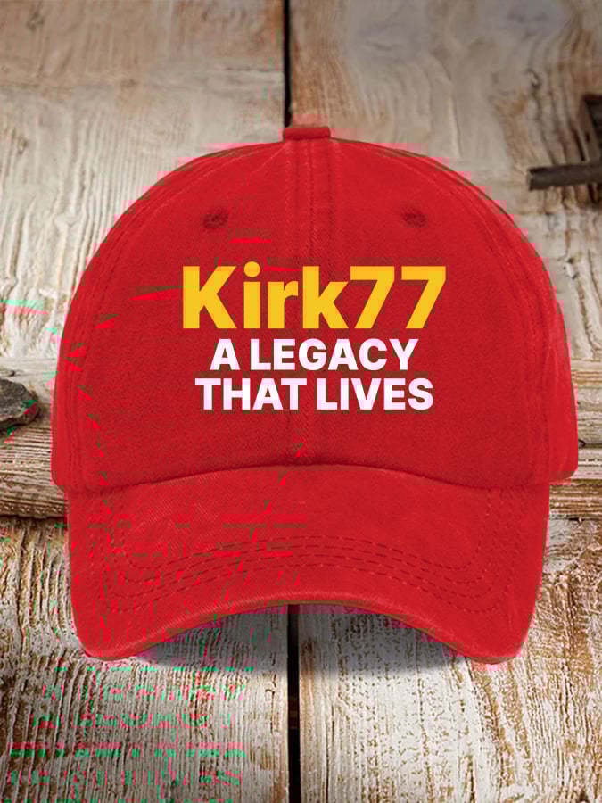 Retro A Legacy That Lives Print Baseball Cap