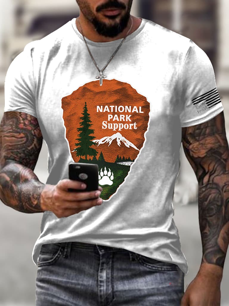 Men's Protect Our National Parks Print T-Shirt
