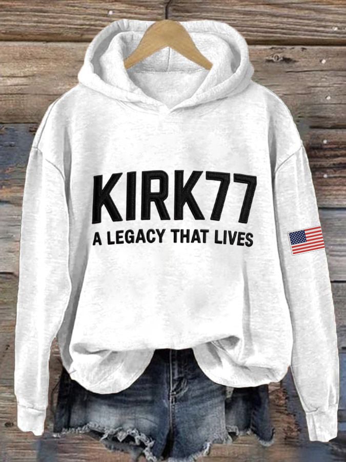 Women's Kirk77 A Legacy That Lives Print Sweatshirt