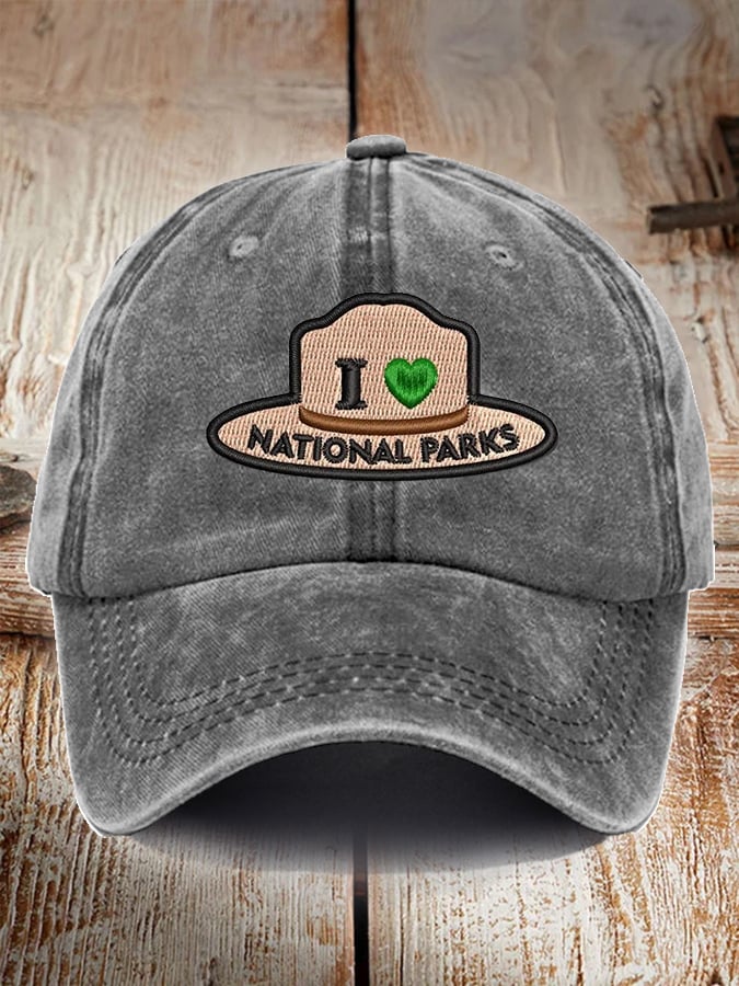 Unisex Support Your Local Park Ranger Print Hat