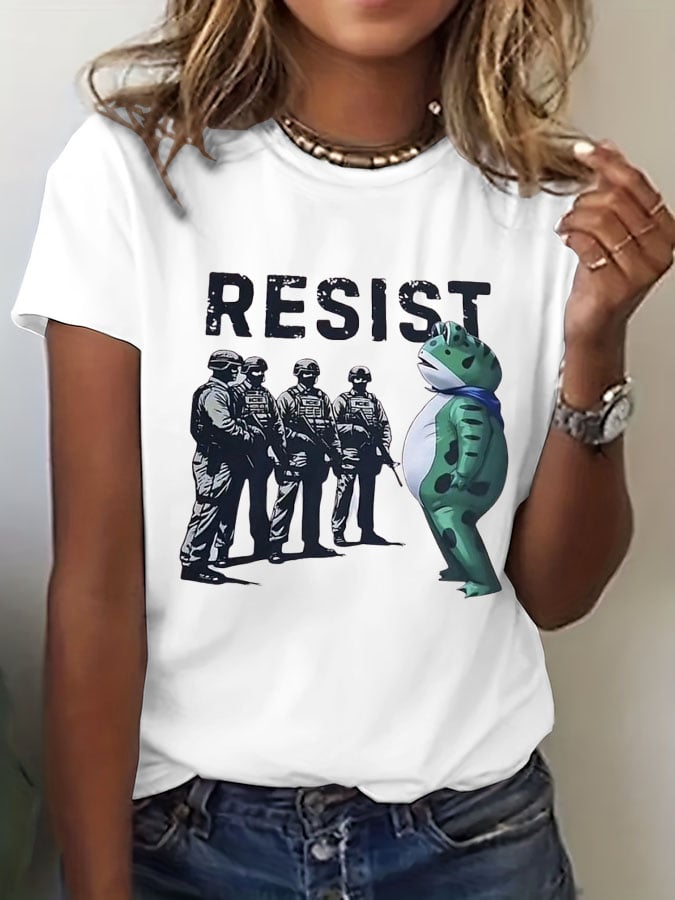 Women's Resist Frog T-Shirt