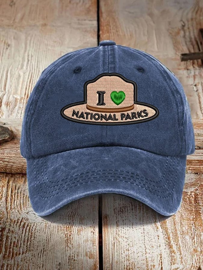 Unisex Support Your Local Park Ranger Print Hat