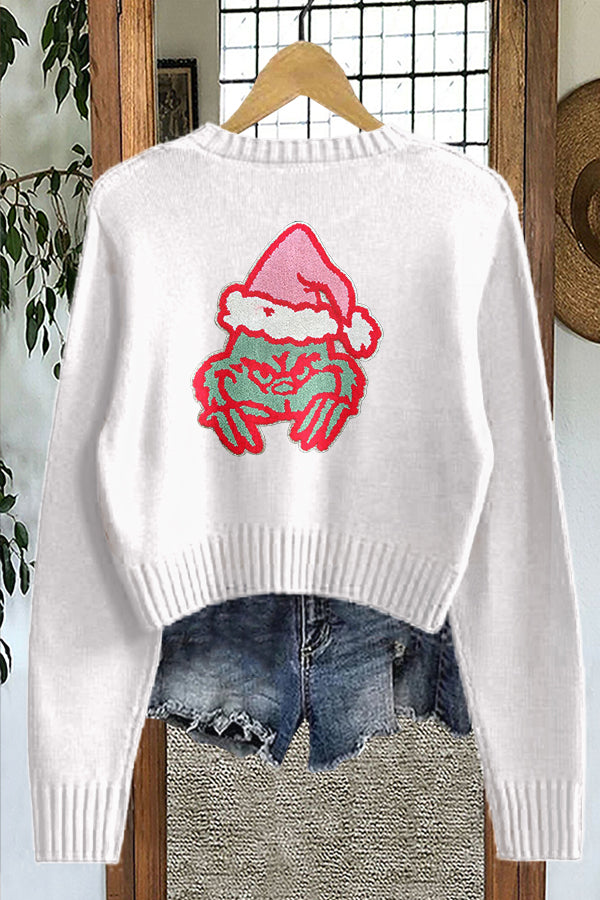 Sweet Christmas Grinch Sweater