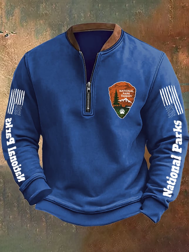 Retro Men's Protect Our National Parks Sweatshirt