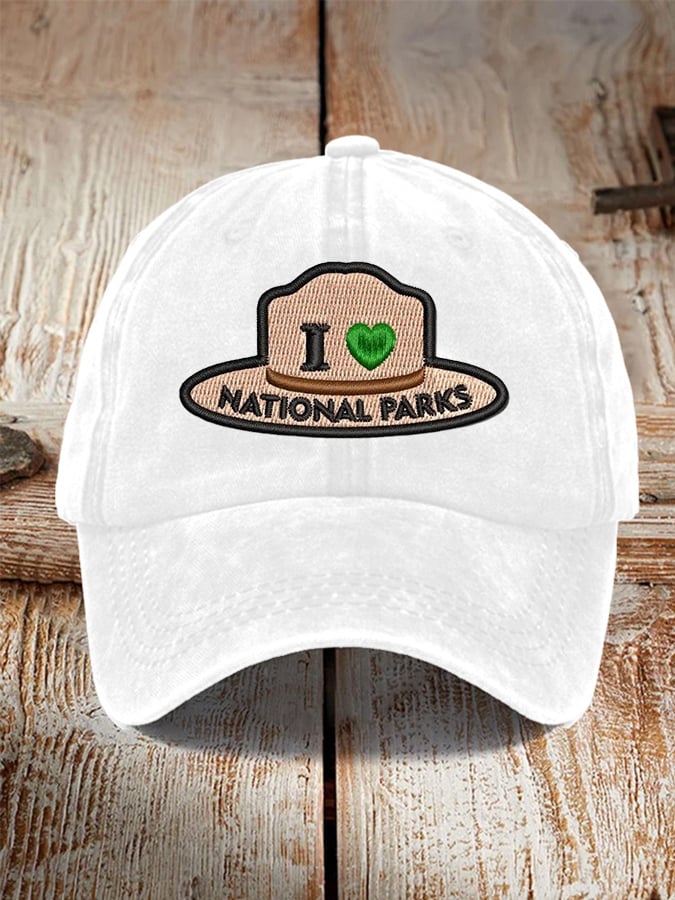 Unisex Support Your Local Park Ranger Print Hat