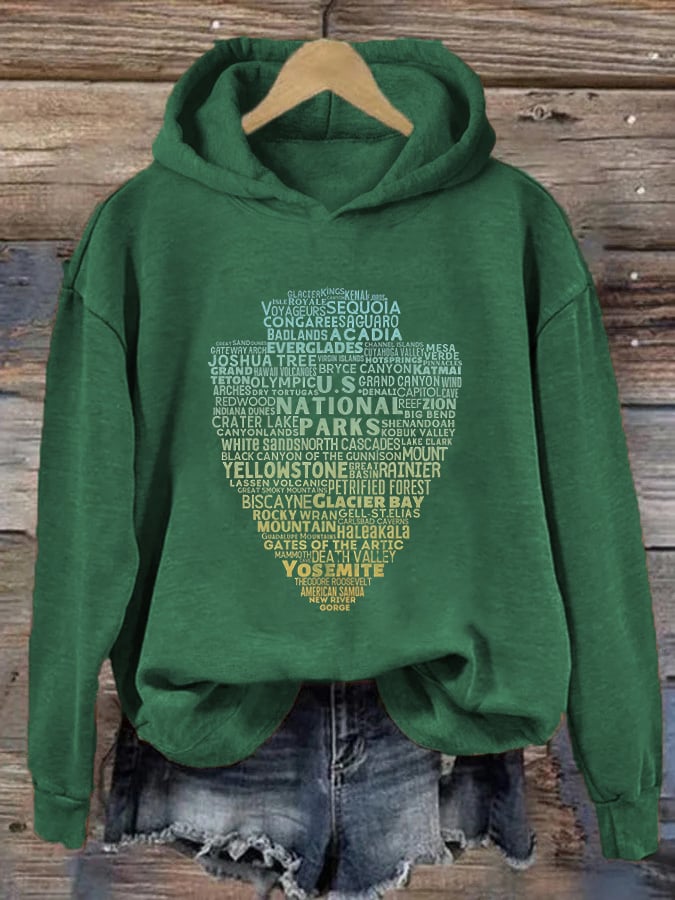 Women's 63 National Park Ranger Print Sweatshirt
