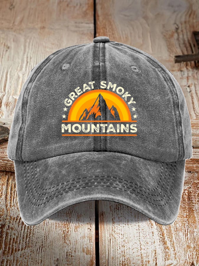 Unisex National Park Print Hat
