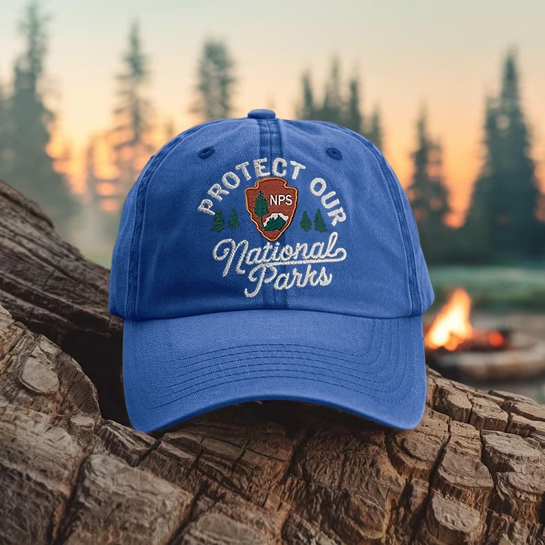 Unisex National Forest Park Print Hat