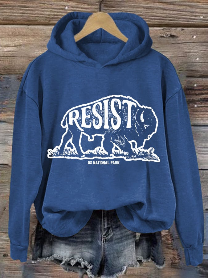 Women's Protect Our National Parks Printed Sweatshirt