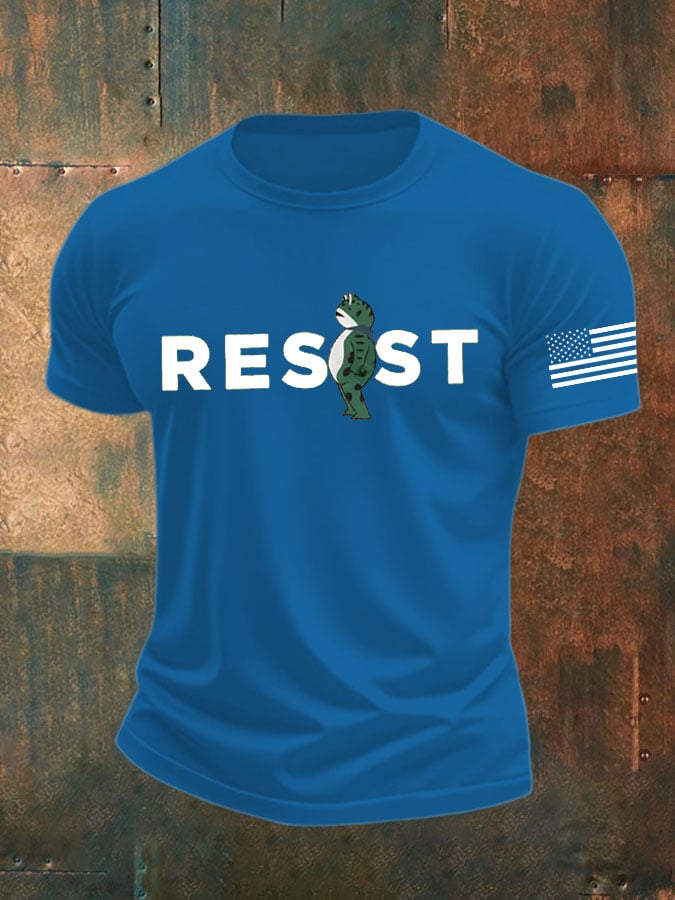 Men's Portland Frog Print T-Shirt