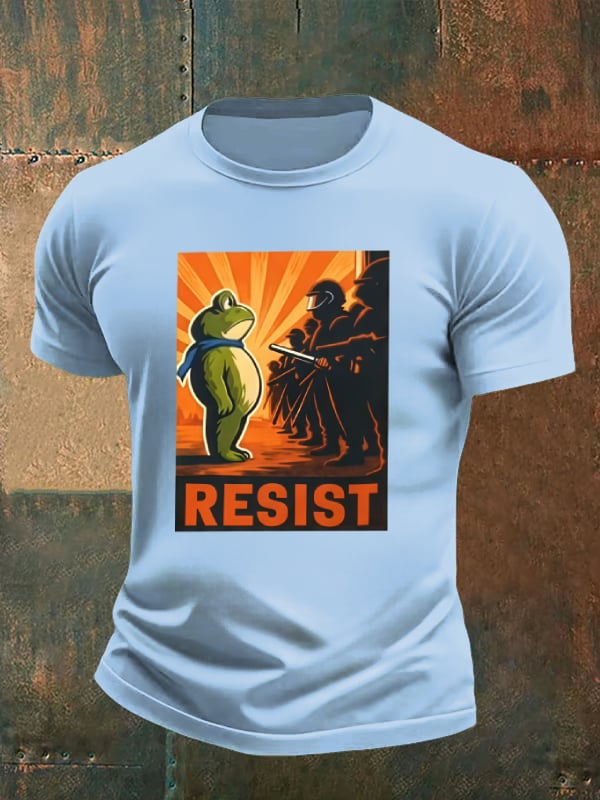 Men's Portland Frog Resist Print T-shirt