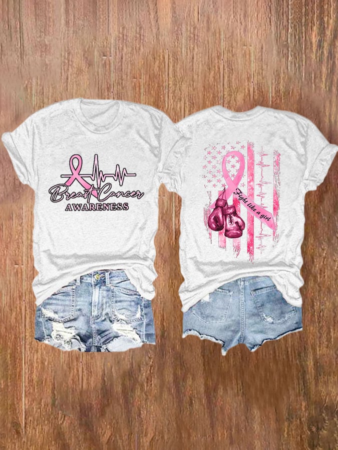 Women's Casual Printed Short Sleeve T-Shirt