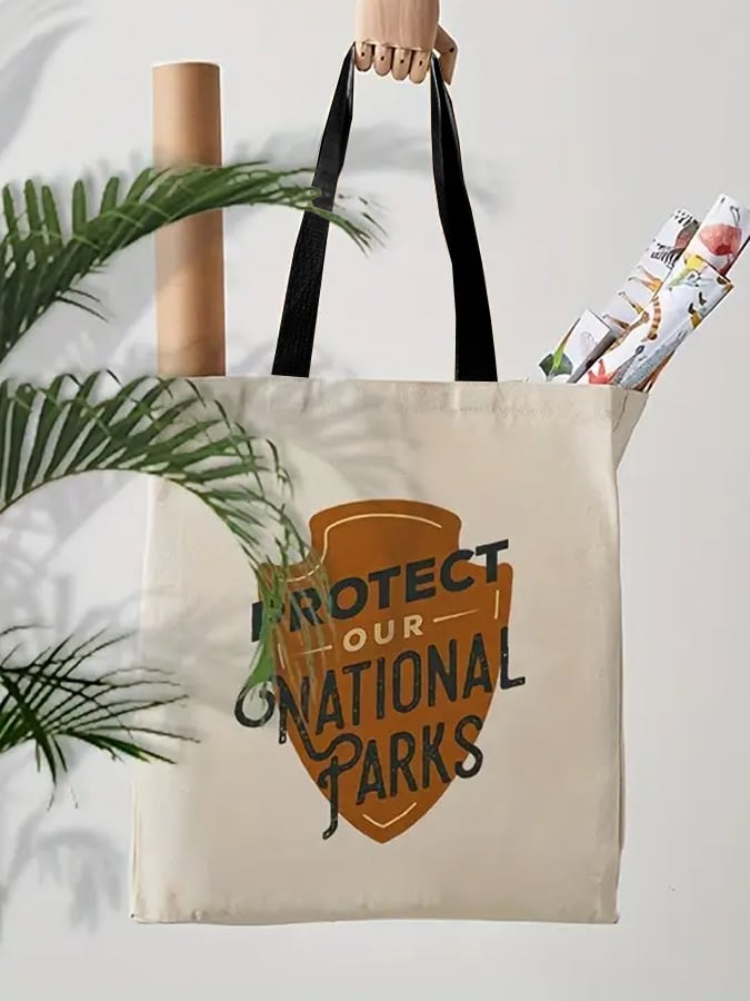 Protect Our National Parks Printed Bag