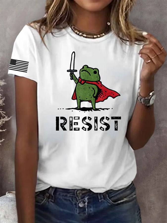 Women's FDT Print Crew Neck T-Shirt