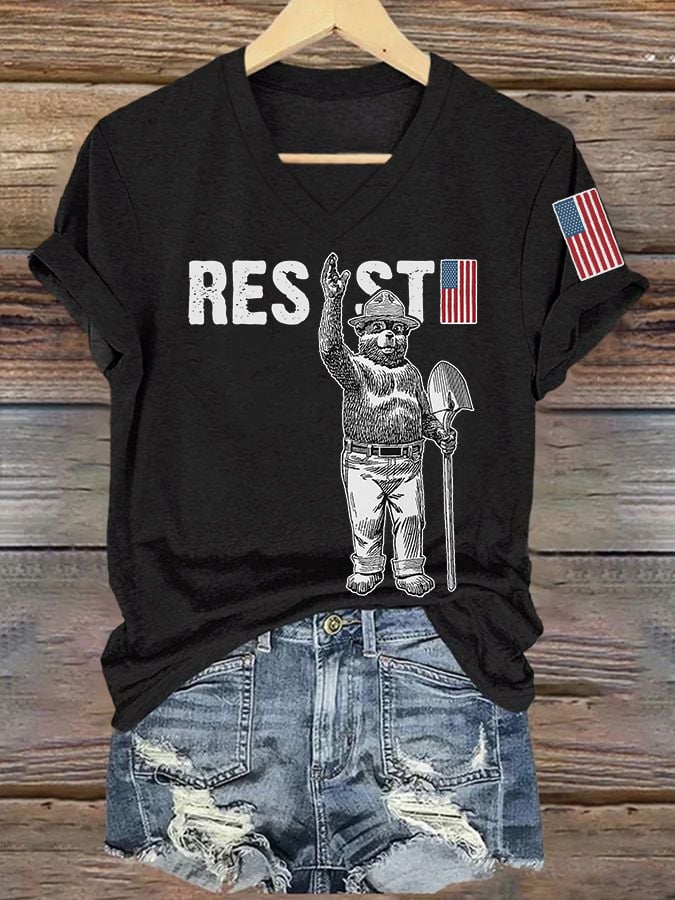 Women's Protect Our National Parks Printed T-Shirt