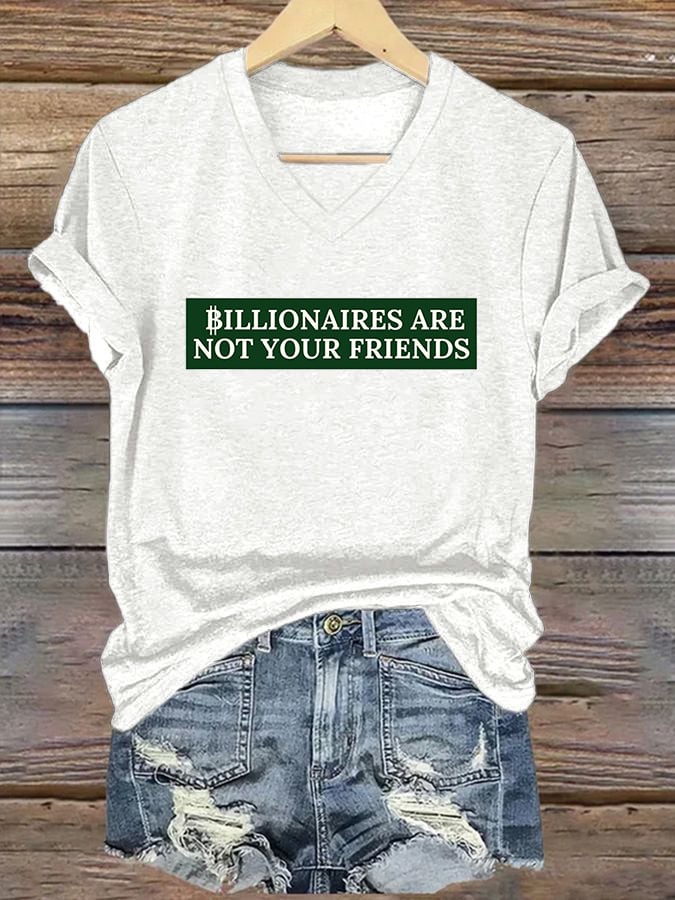 Women's Support Our National Parks Print V-Neck T-Shirt