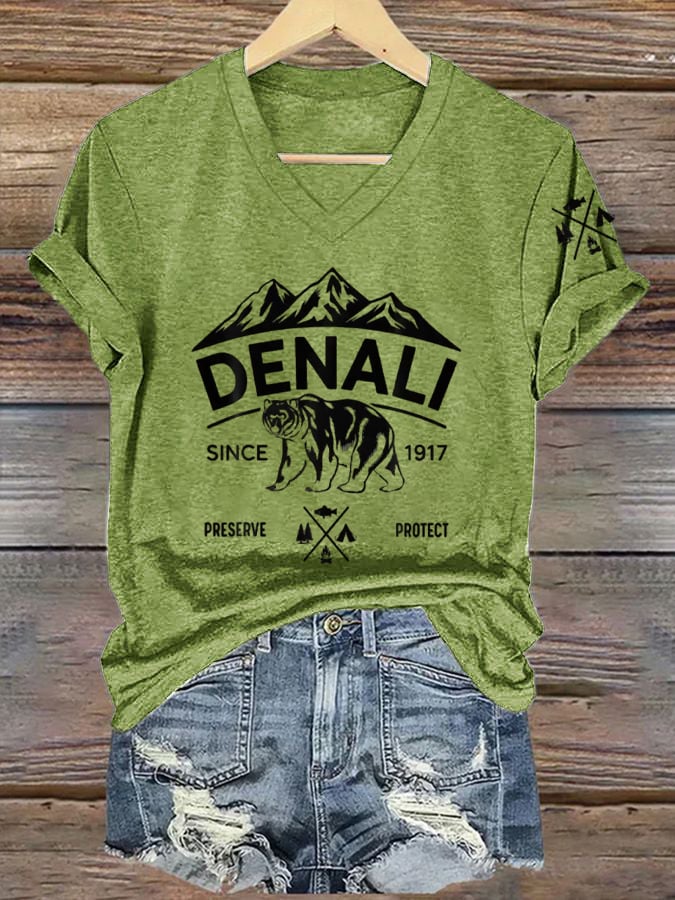 Women's Protect Our National Parks Hot Spots Print T-Shirt