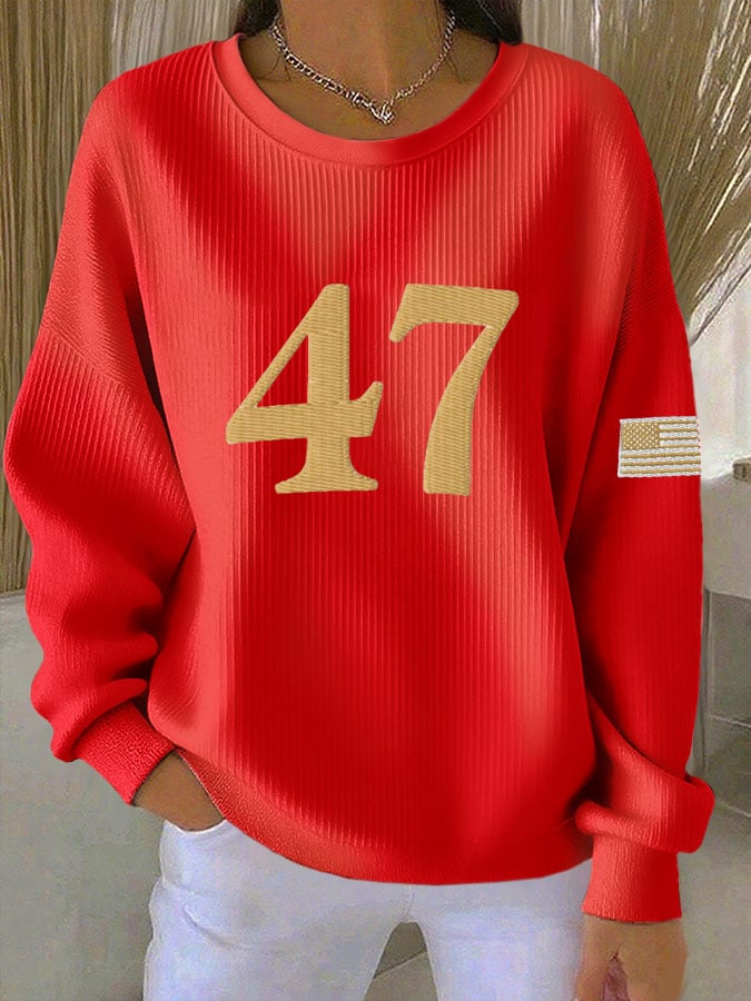 Women's Commemorative Leader Print Long Sleeve Top