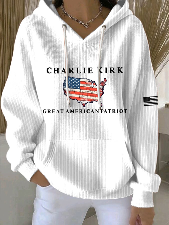 Women's Great American Patriotic Print Casual Sweatshirt