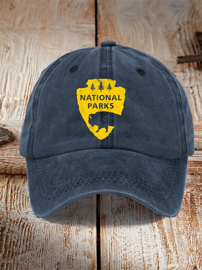 Unisex Fashion National Park Print Hat