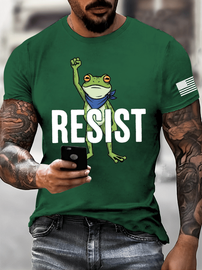 Men's FDT Printed Casual T-Shirt