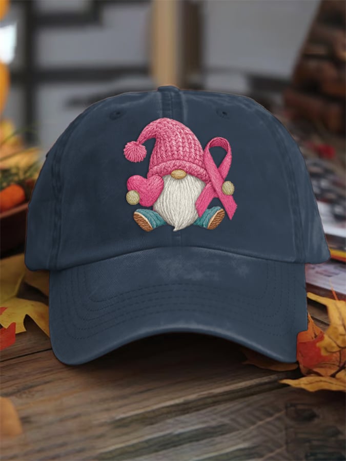 Breast Cancer Awareness Print Baseball Cap