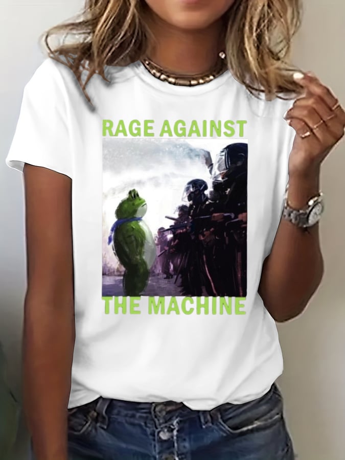 Women's FDT Print Crew Neck T-Shirt