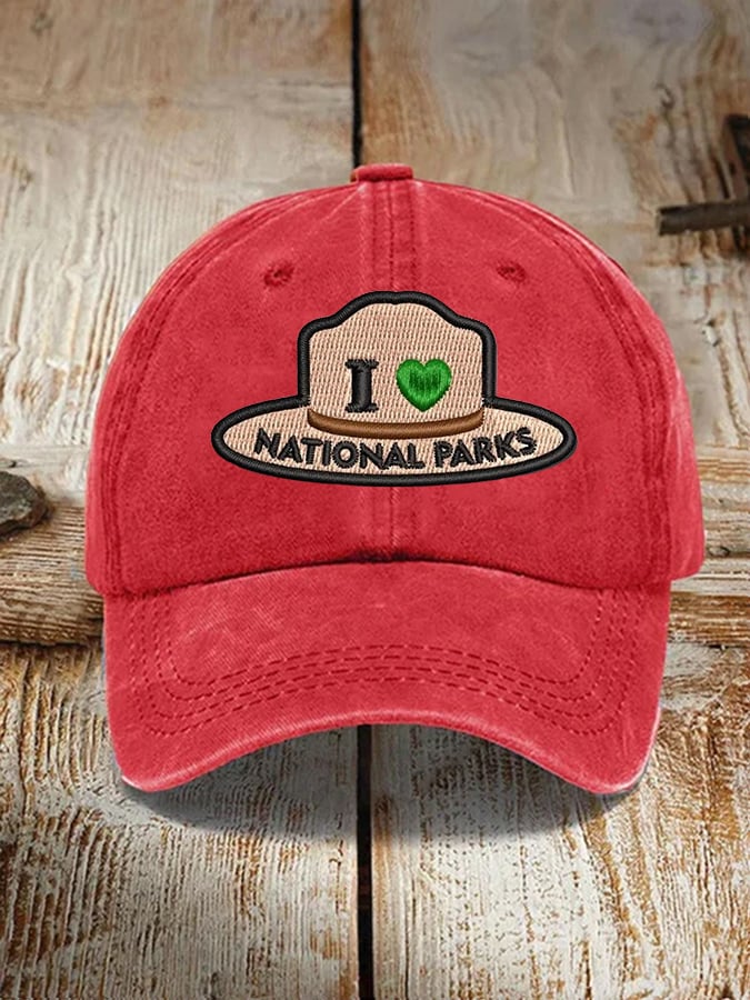 Unisex Support Your Local Park Ranger Print Hat