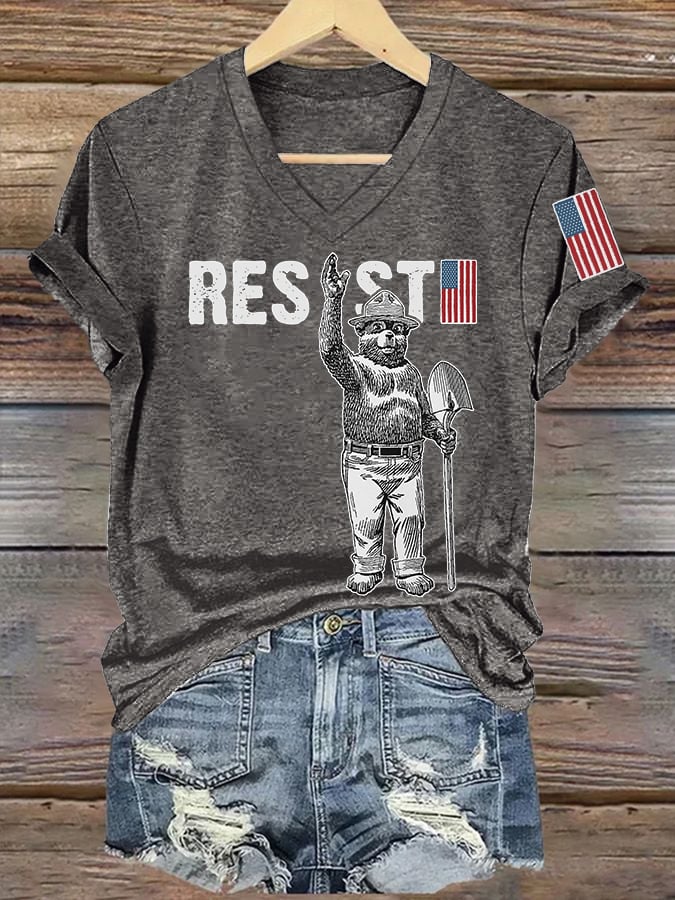 Women's Protect Our National Parks Printed T-Shirt