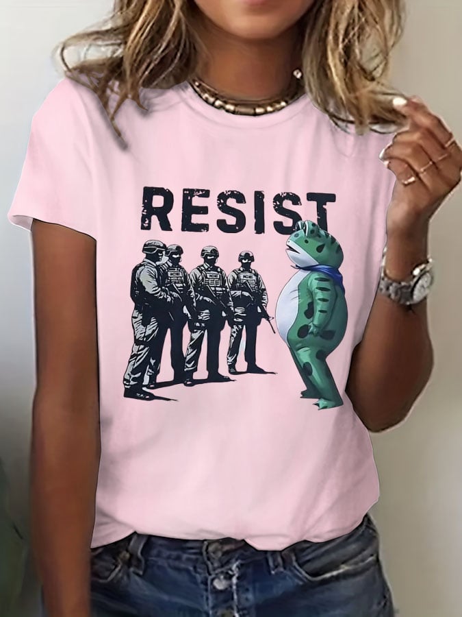 Women's Resist Frog T-Shirt