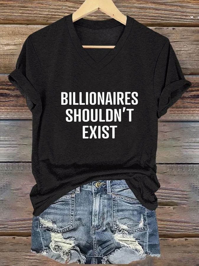 Women's Support Our National Parks Print V-Neck T-Shirt