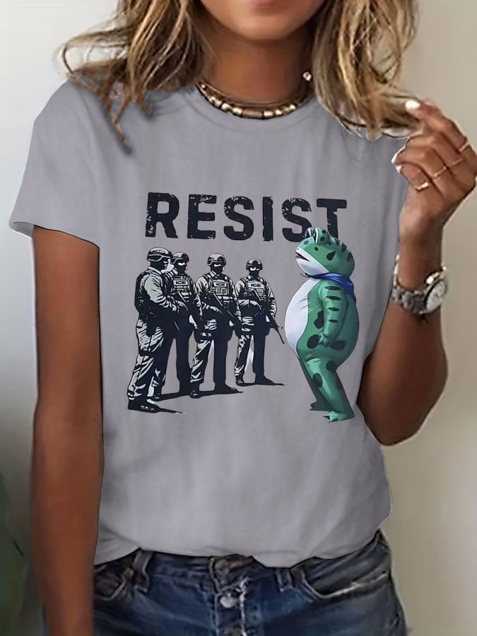Women's Resist Frog T-Shirt