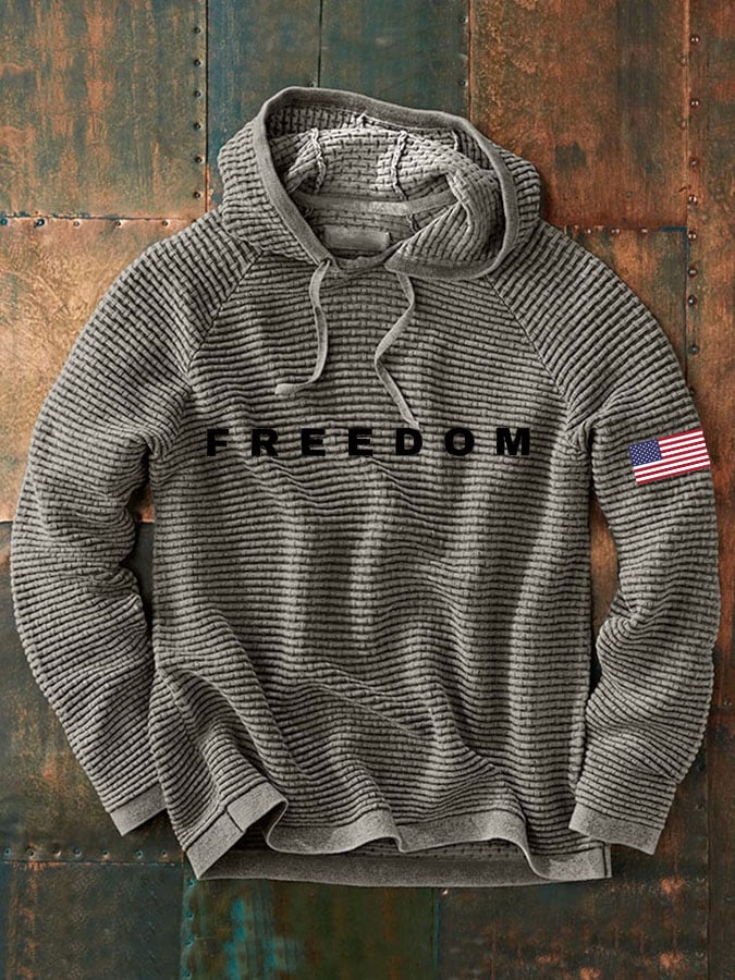 Men'S Casual Printed Long-Sleeved Sweatshirt