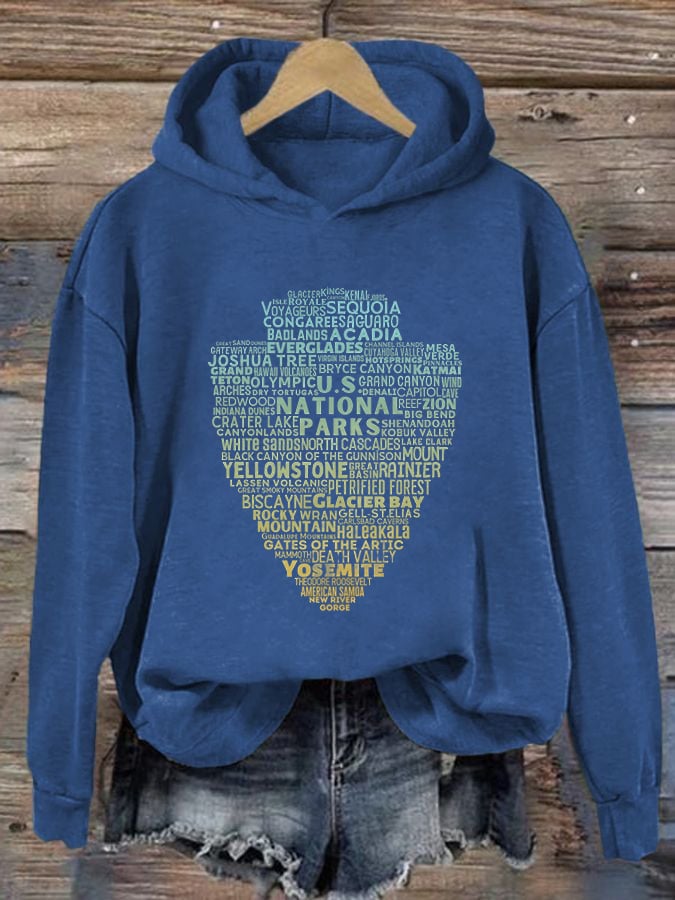Women's 63 National Park Ranger Print Sweatshirt