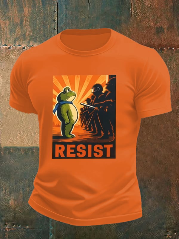 Men's Portland Frog Resist Print T-shirt