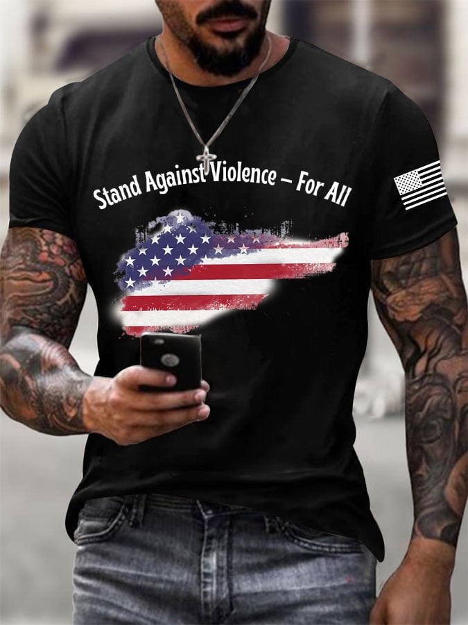 Men's Freedom Printed T-Shirt