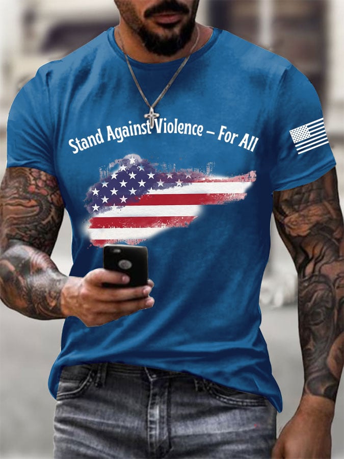 Men's Freedom Printed T-Shirt