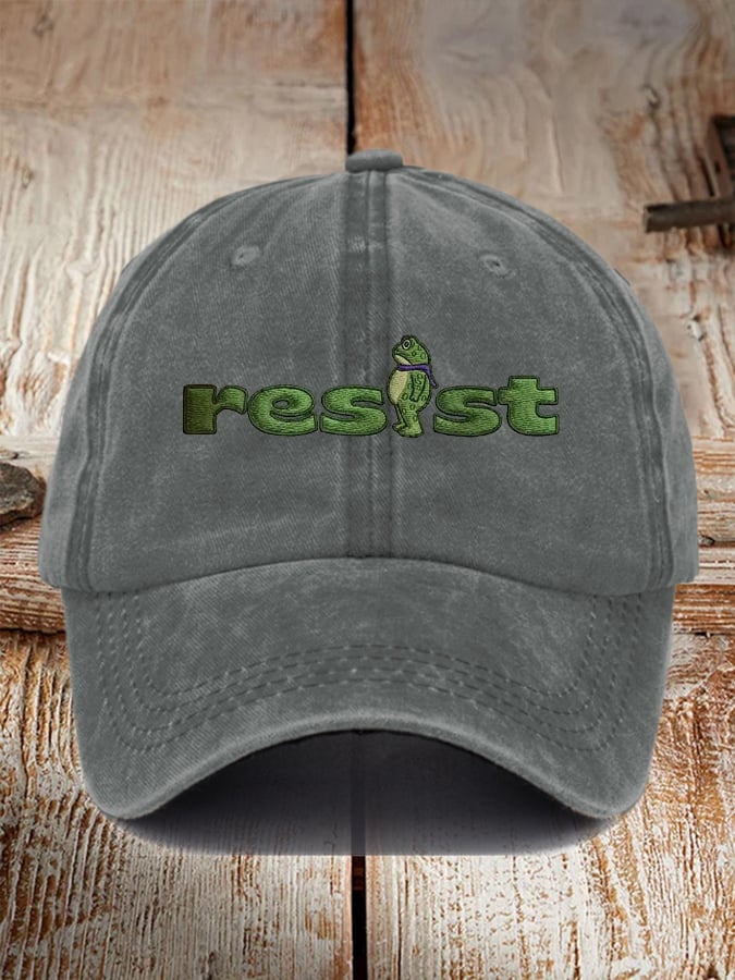 Unisex Retro Resist Frog Hat