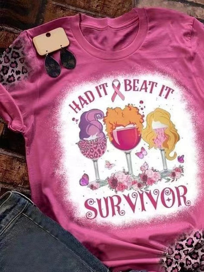 Fashion Print Short Sleeve T-Shirt