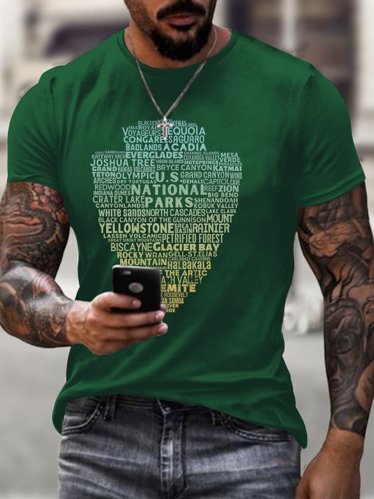 Men's 63 National Park Ranger Print T-Shirt
