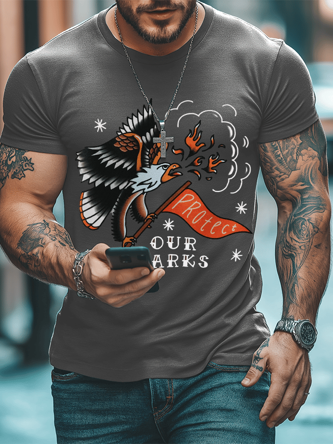 Men's Save The National Parks Print T-Shirt