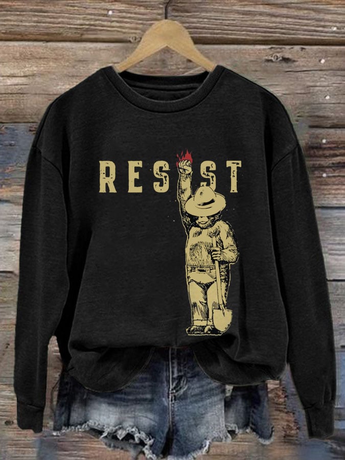 Women's Protect Our National Parks Printed Sweatshirt