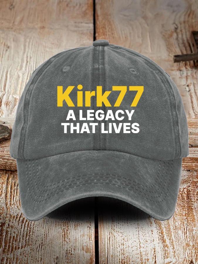 Retro A Legacy That Lives Print Baseball Cap