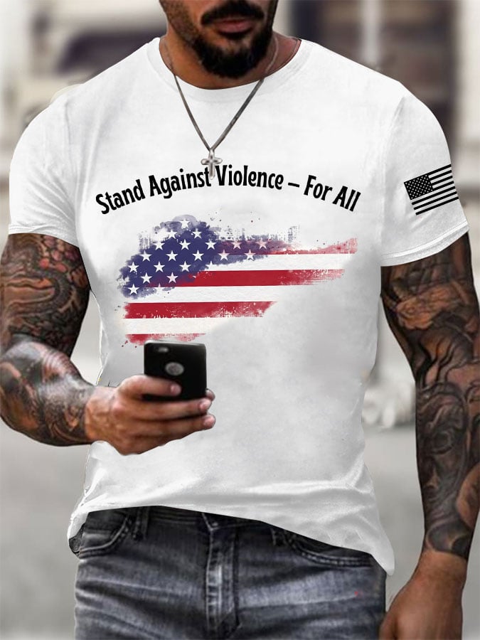 Men's Freedom Printed T-Shirt